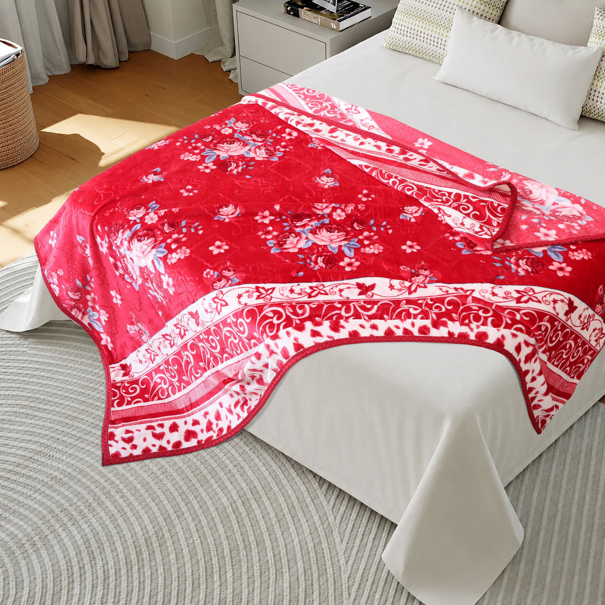 ROCKET FLANNEL Embossed Summer Blanket RF-191