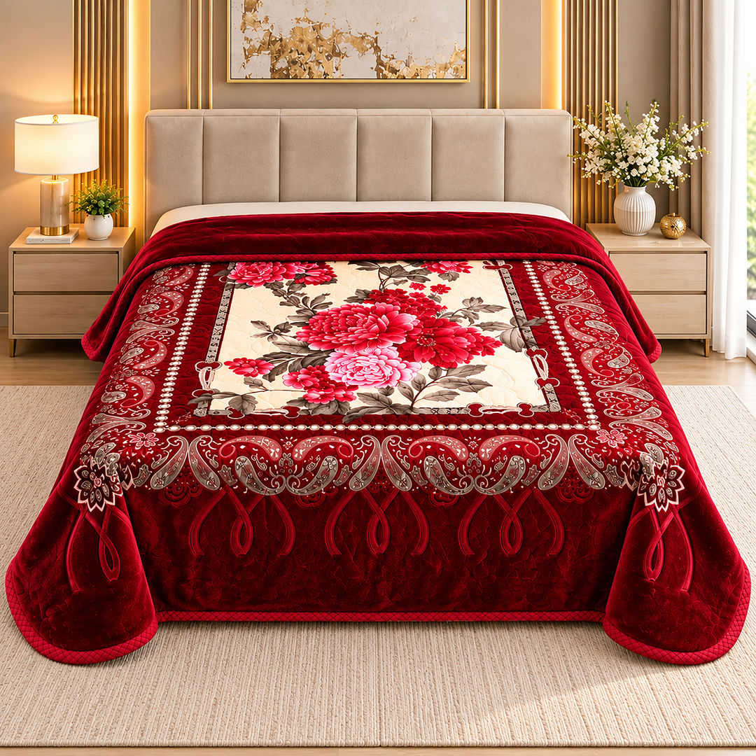 Nova embossed 2Ply cloudly blanket 200x240 CM