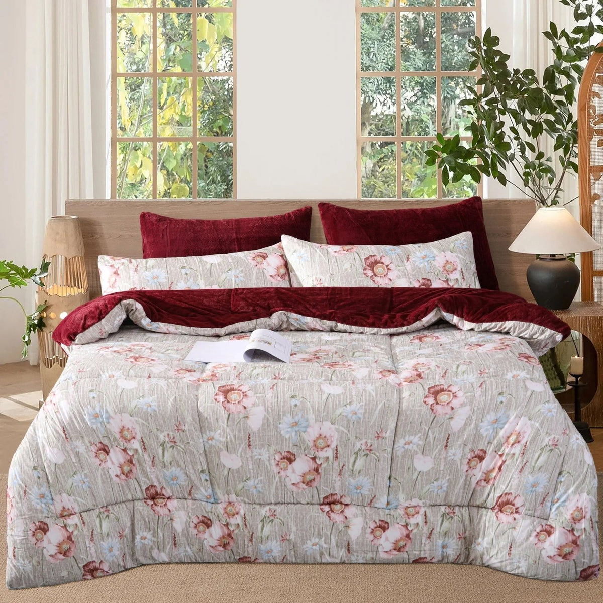 Unique 6 Pcs Comforter Set UQ-603