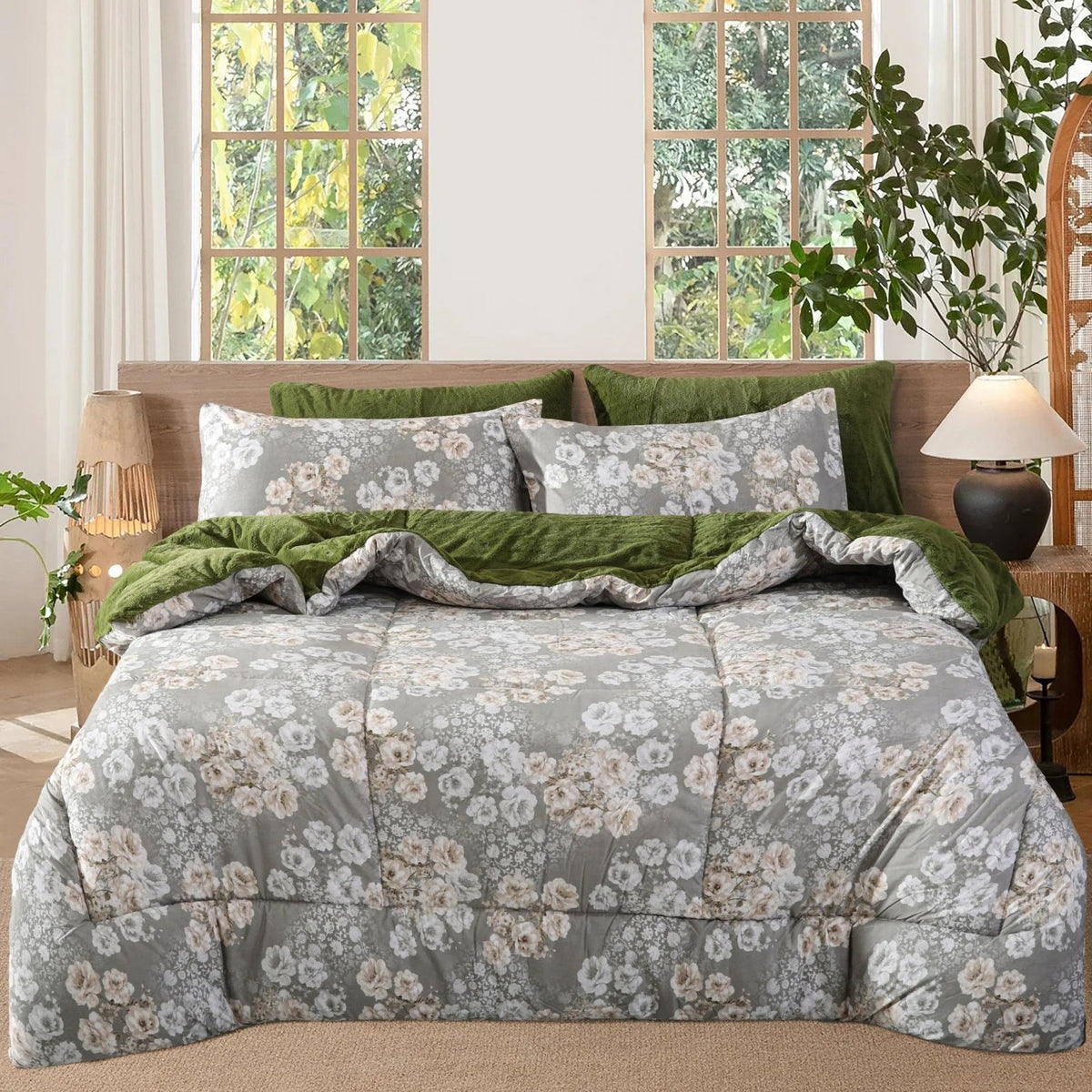 Unique 6 Pcs Comforter Set UQ-602