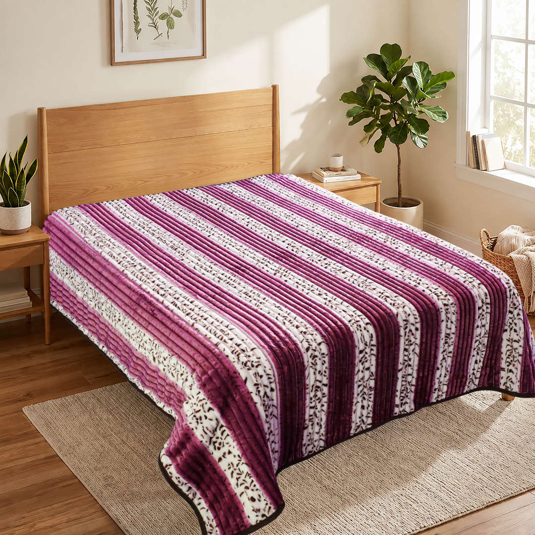 Berry Berry Flannel 1 Ply Blanket BB-804