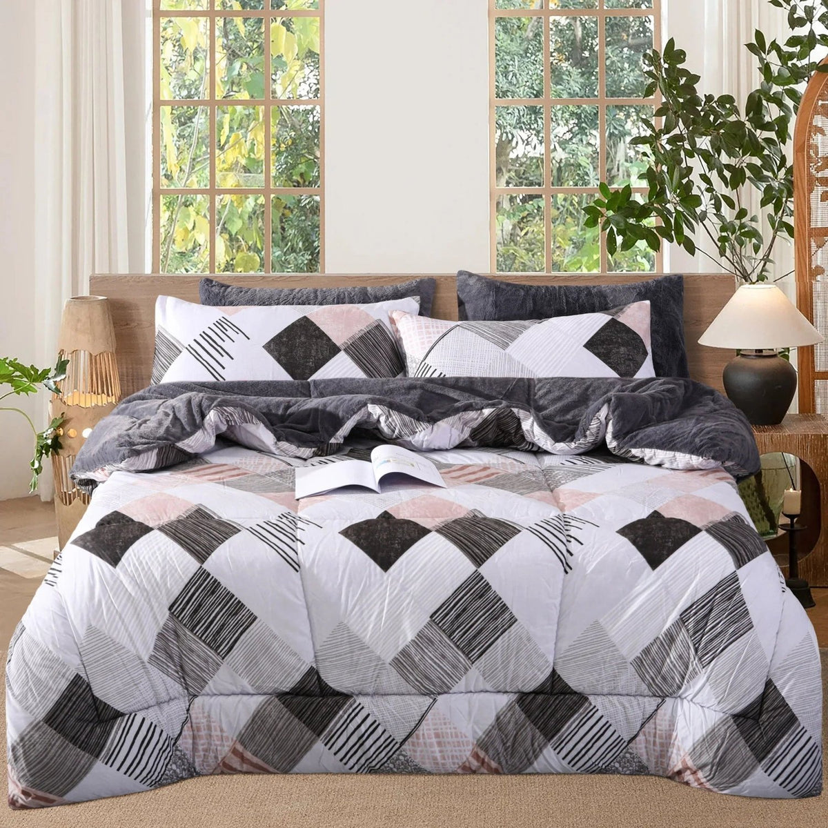 Unique 6 Pcs Comforter Set UQ-601