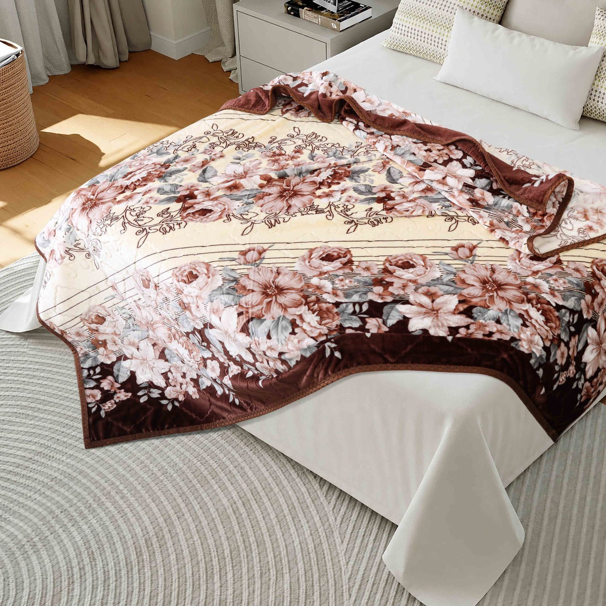 ROCKET FLANNEL Embossed Summer Blanket RF-186