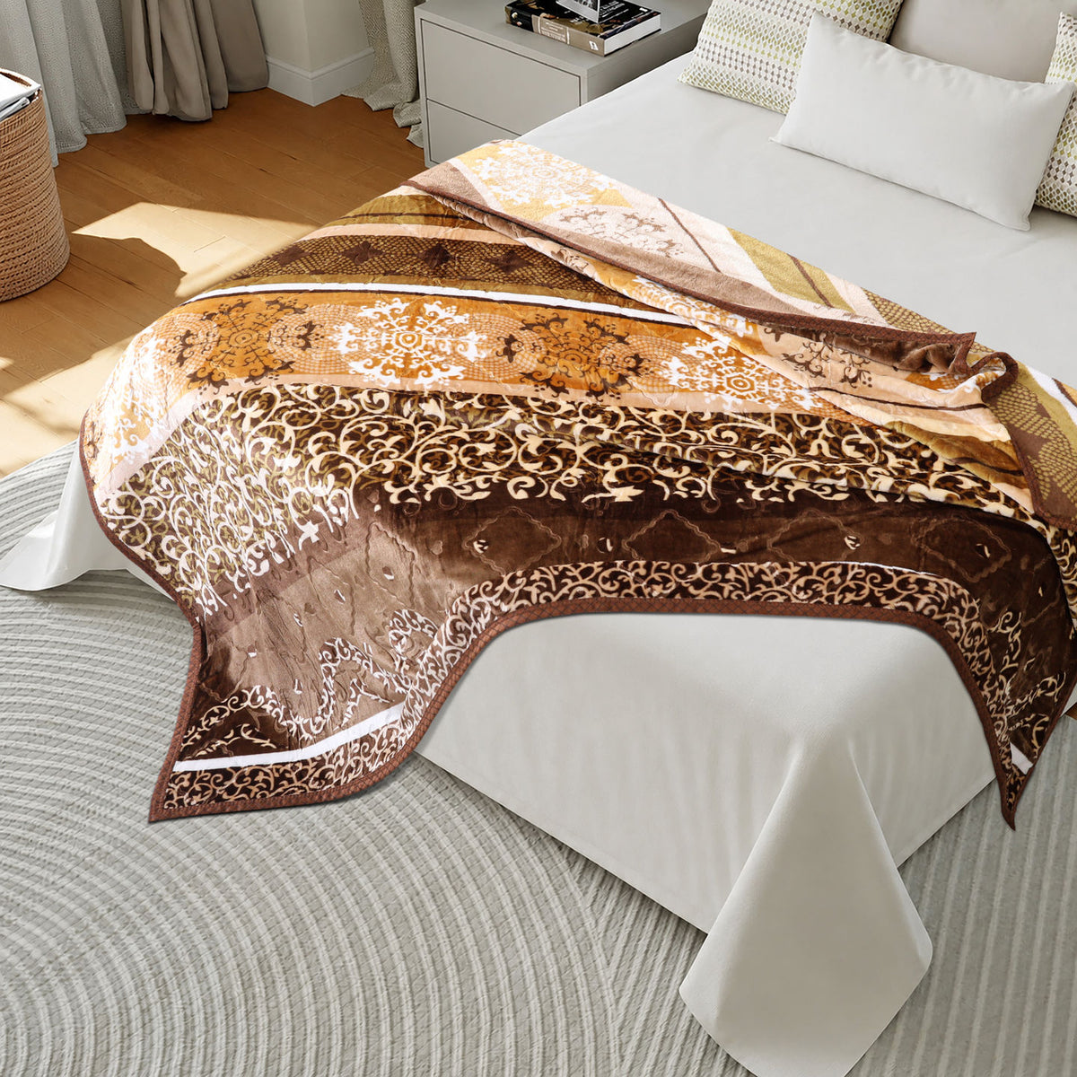 ROCKET FLANNEL Embossed Summer Blanket RF-188