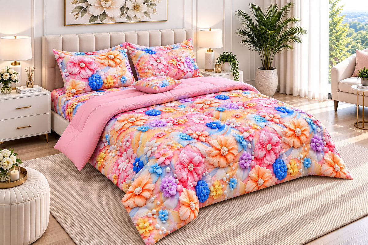Mellow 5 Pcs Comforter set