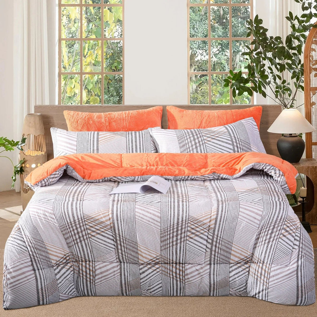 Unique 6 Pcs Comforter Set UQ-604