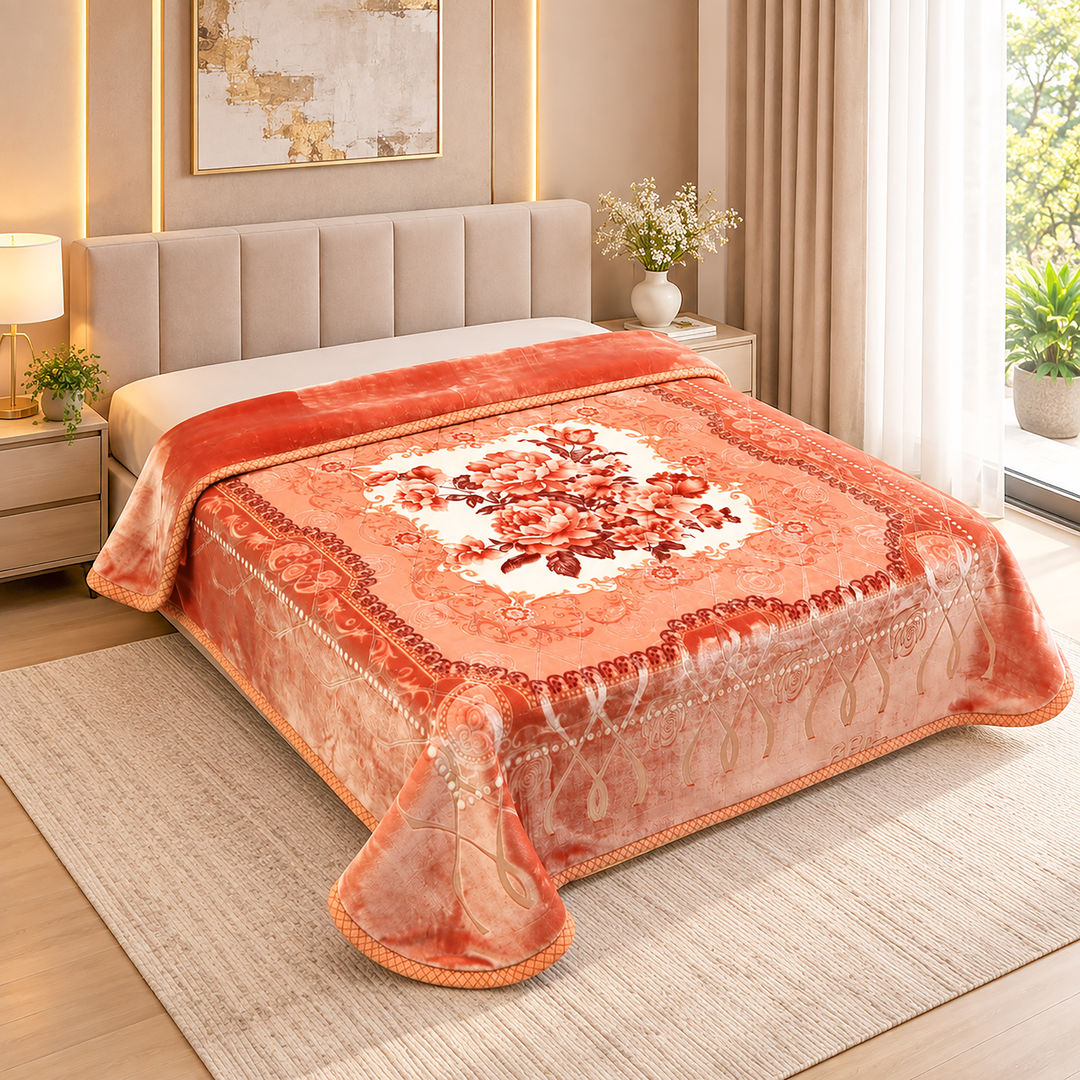 Nova embossed 2Ply cloudly blanket 200x240 CM