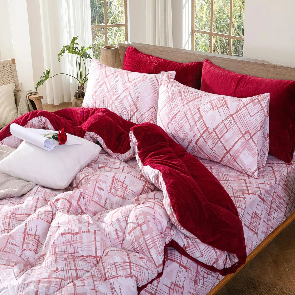 Unique 6 Pcs Comforter Set UQ-605