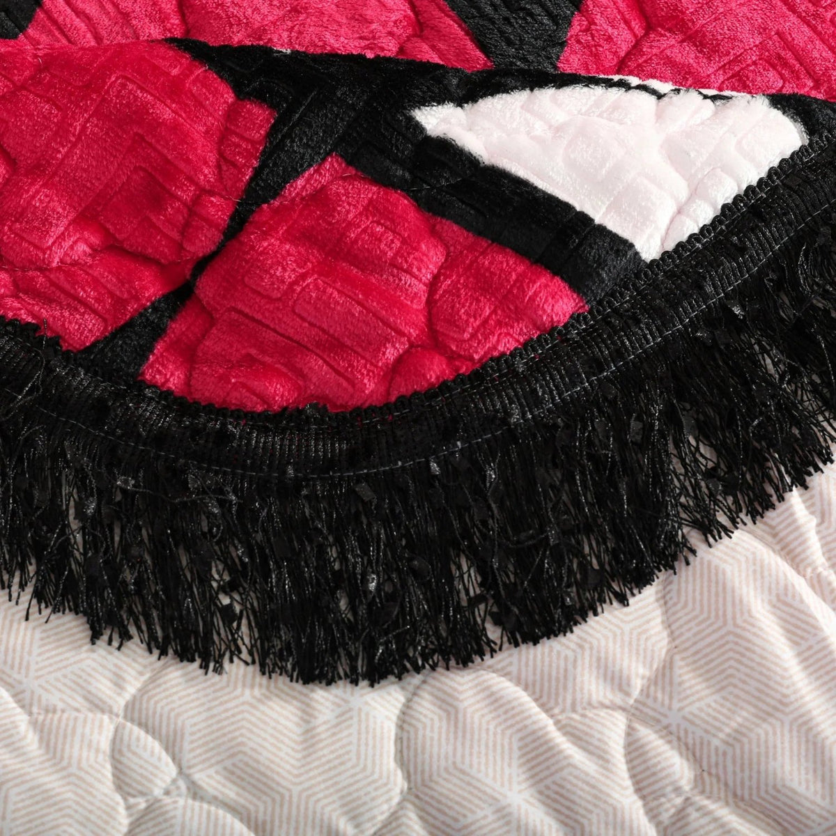 SPLENDOR Embossed 3 Pcs BEDSPREAD SET SP-704