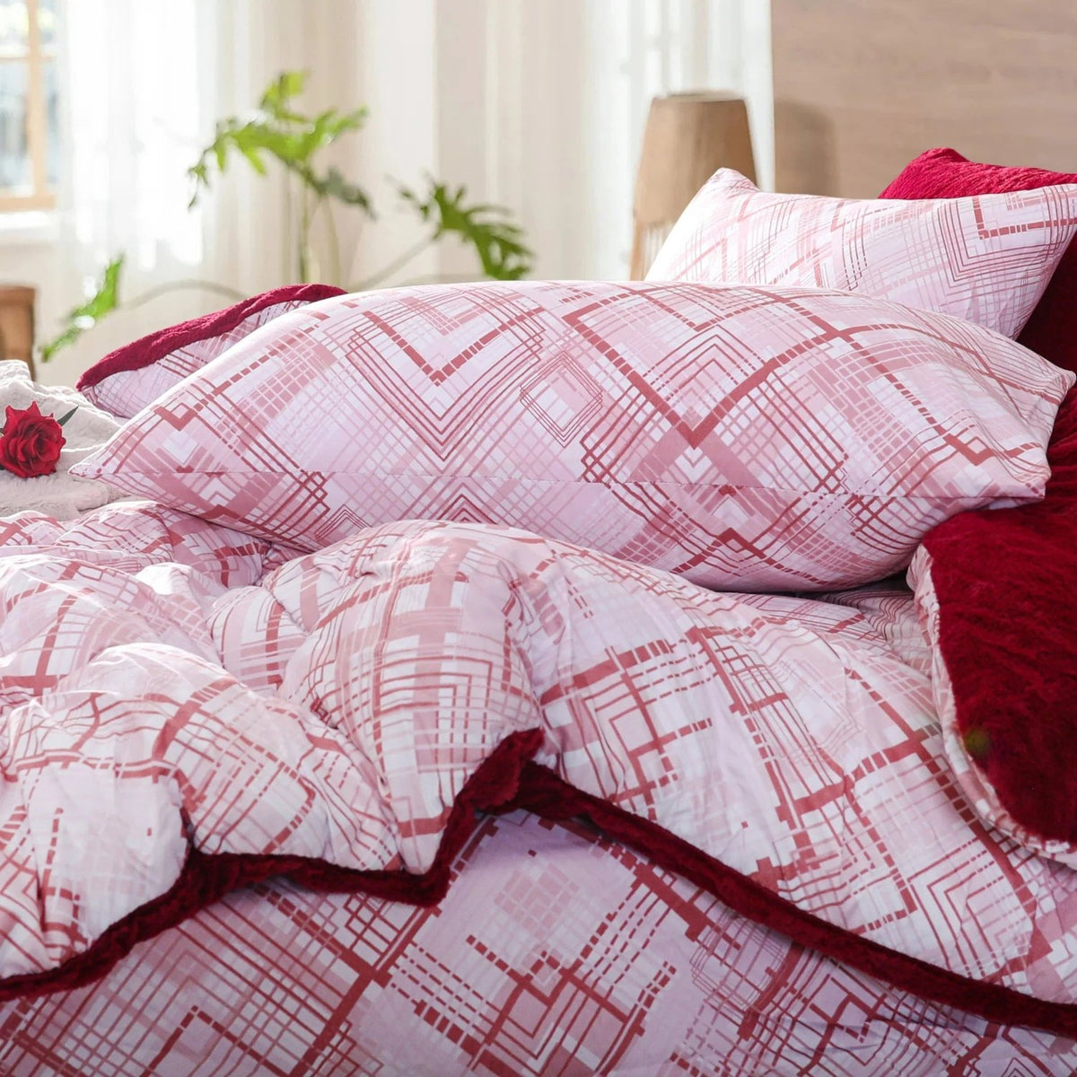 Unique 6 Pcs Comforter Set UQ-605