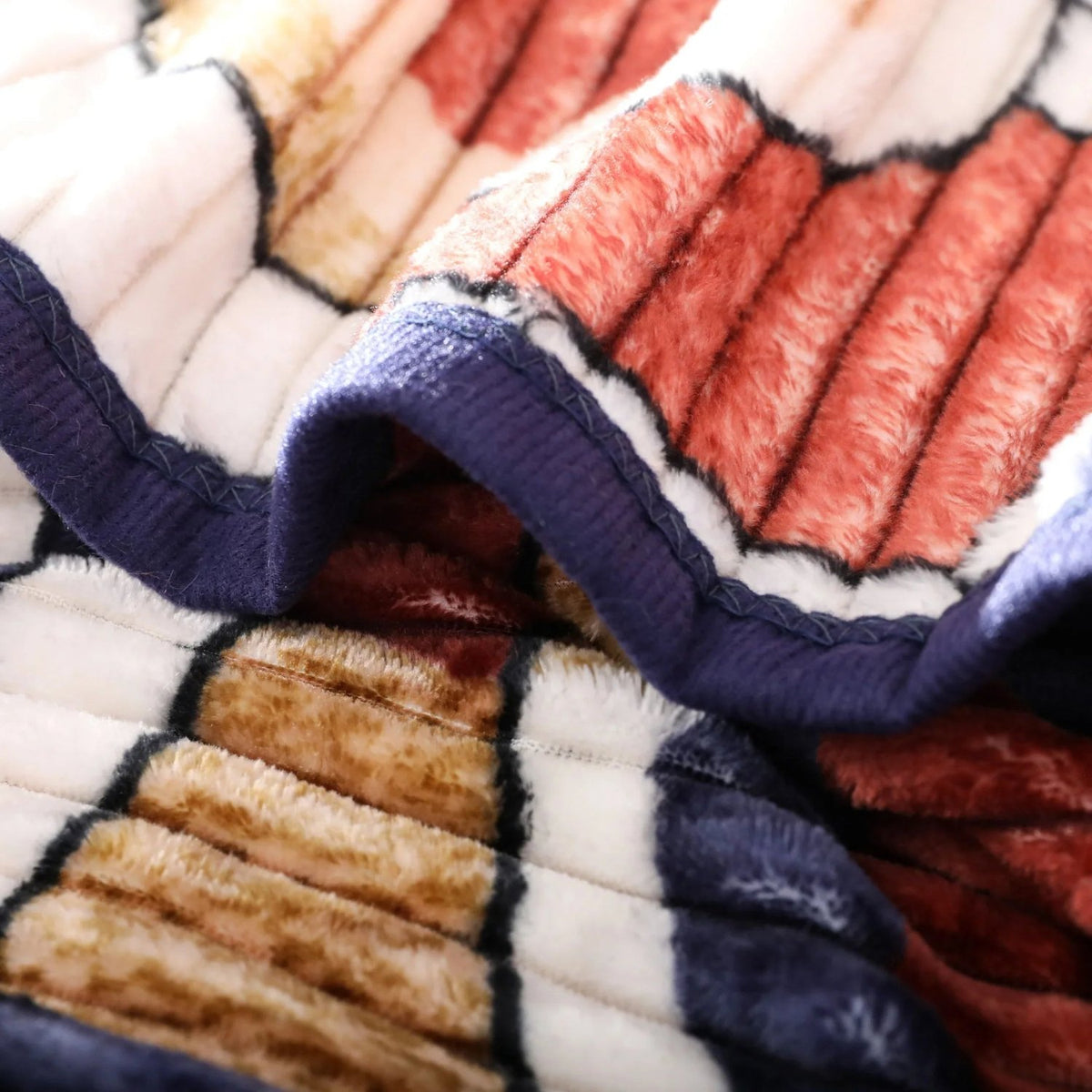 Blueberry Flannel Summer Light Blanket King size BF-204