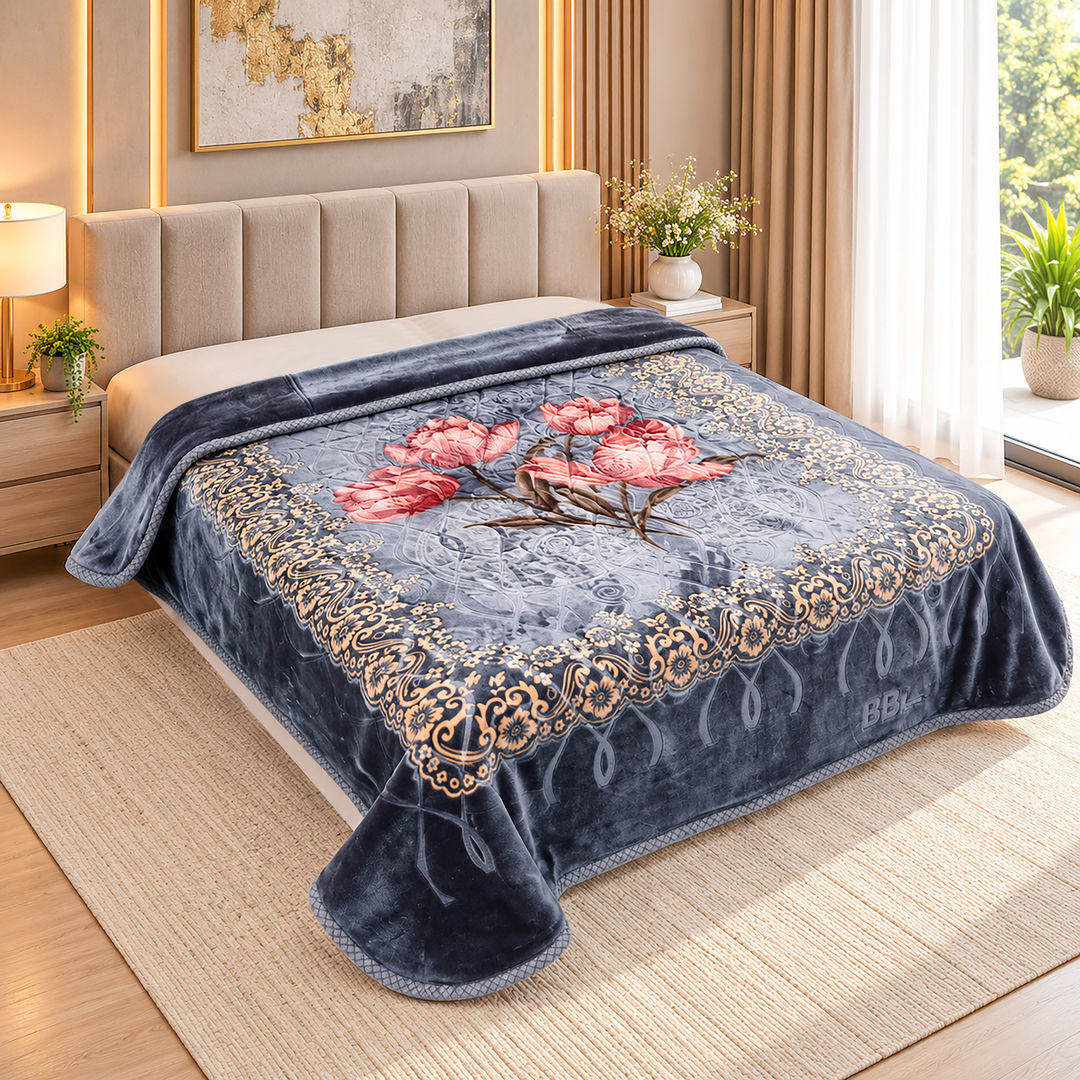 Nova embossed 2Ply cloudly blanket 200x240 CM