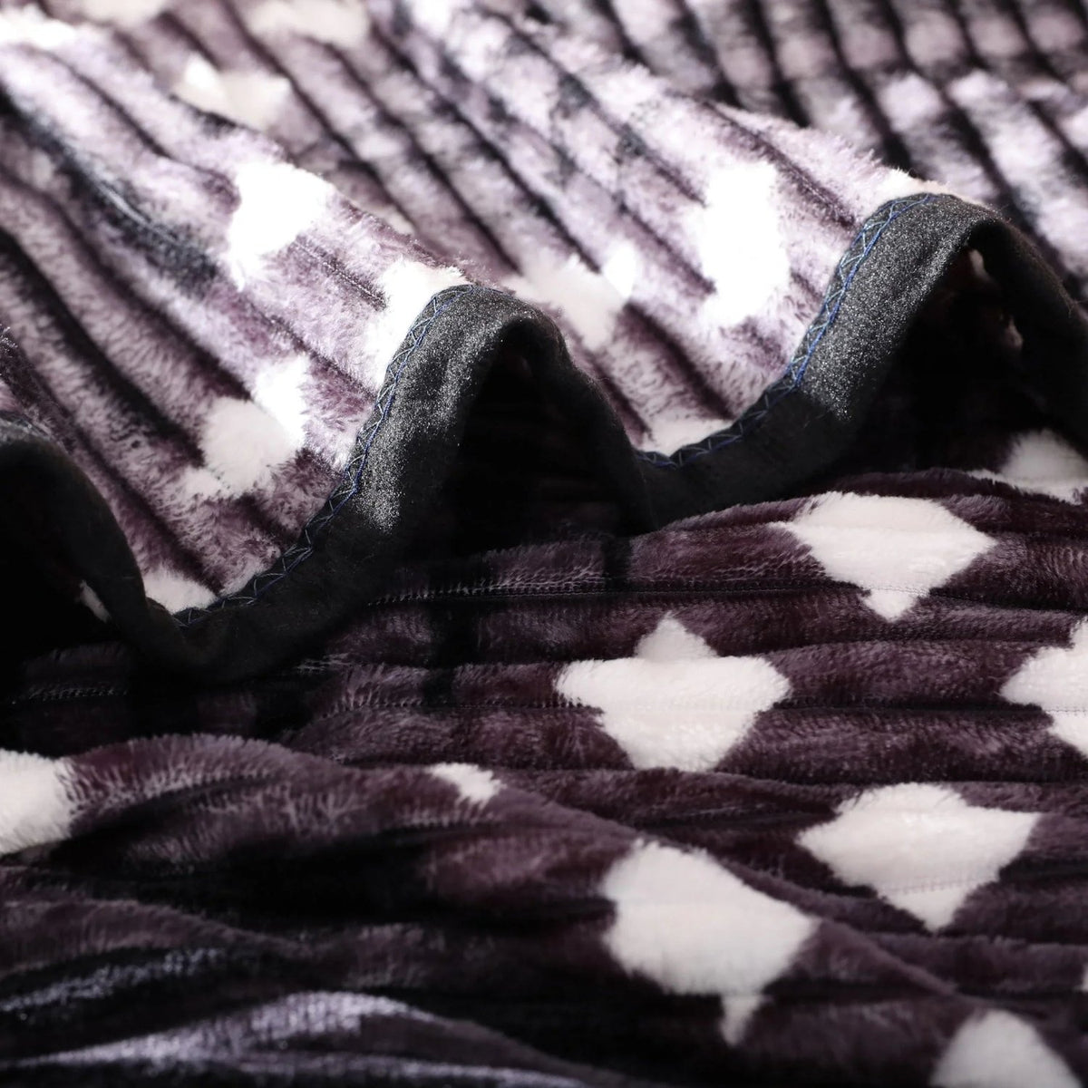 Blueberry Flannel Summer Light Blanket King size BF-210