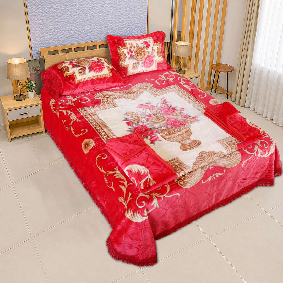 Florida 4 Pcs Blanket Set