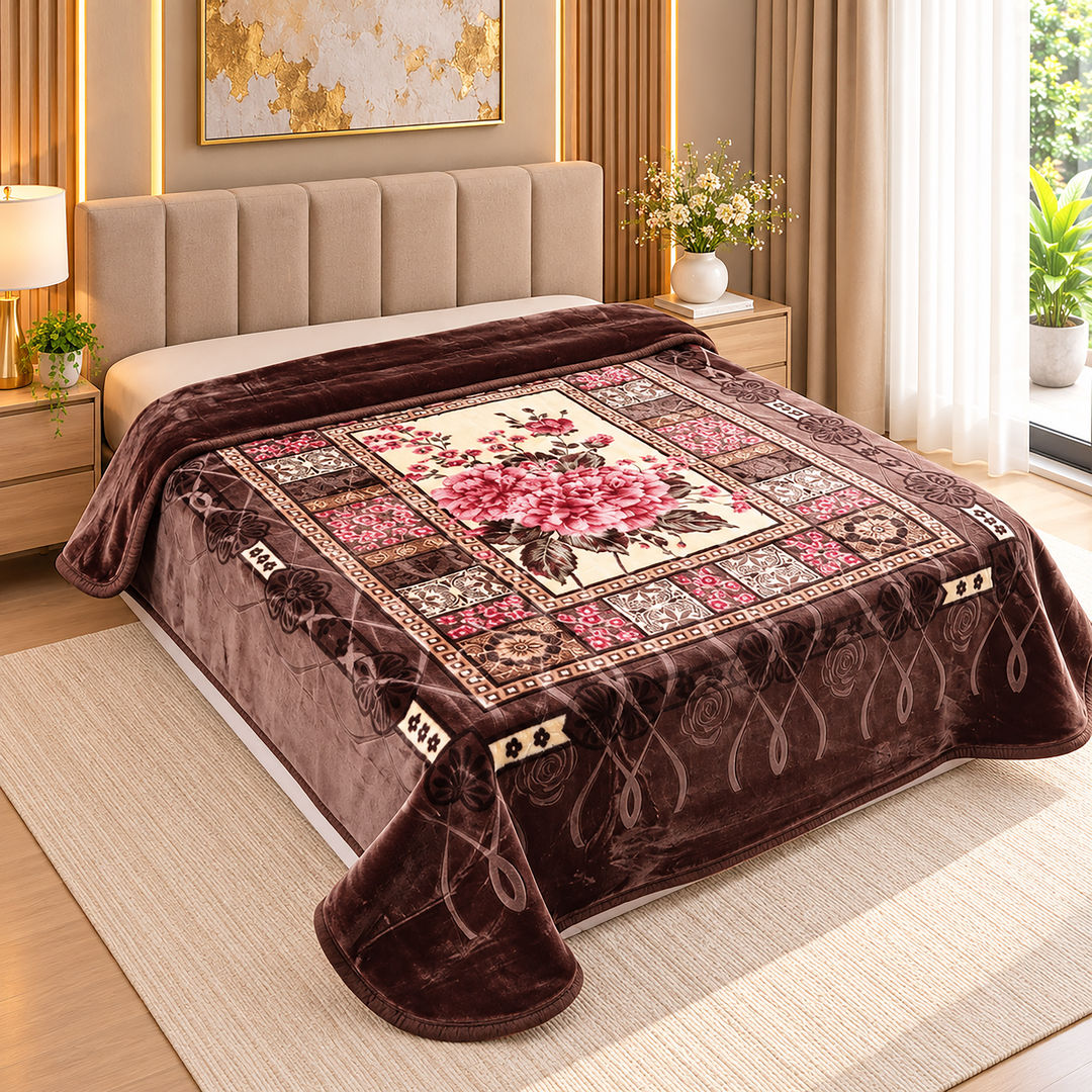 Nova embossed 2Ply cloudly blanket 200x240 CM