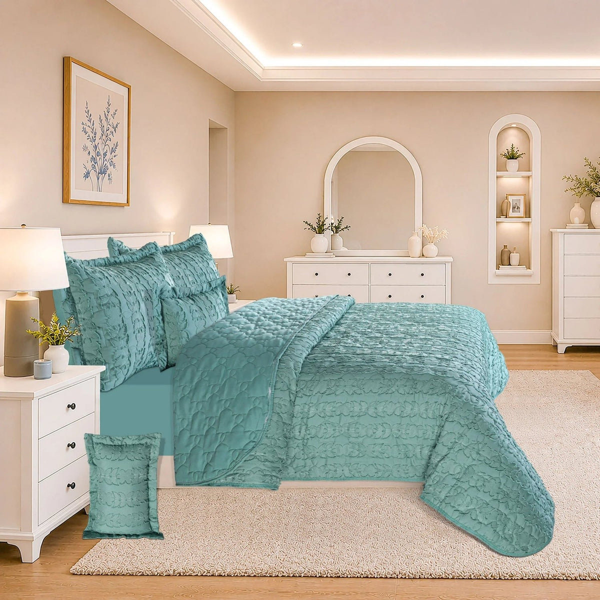 Sublime Collection – 6 Pcs Bedspread Set