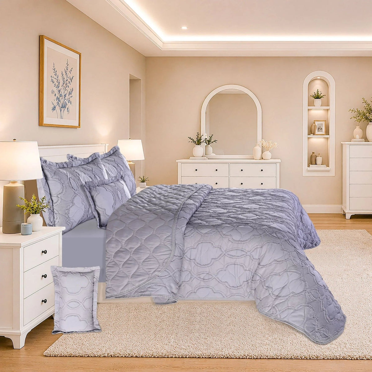 Sublime Collection – 6 Pcs Bedspread Set