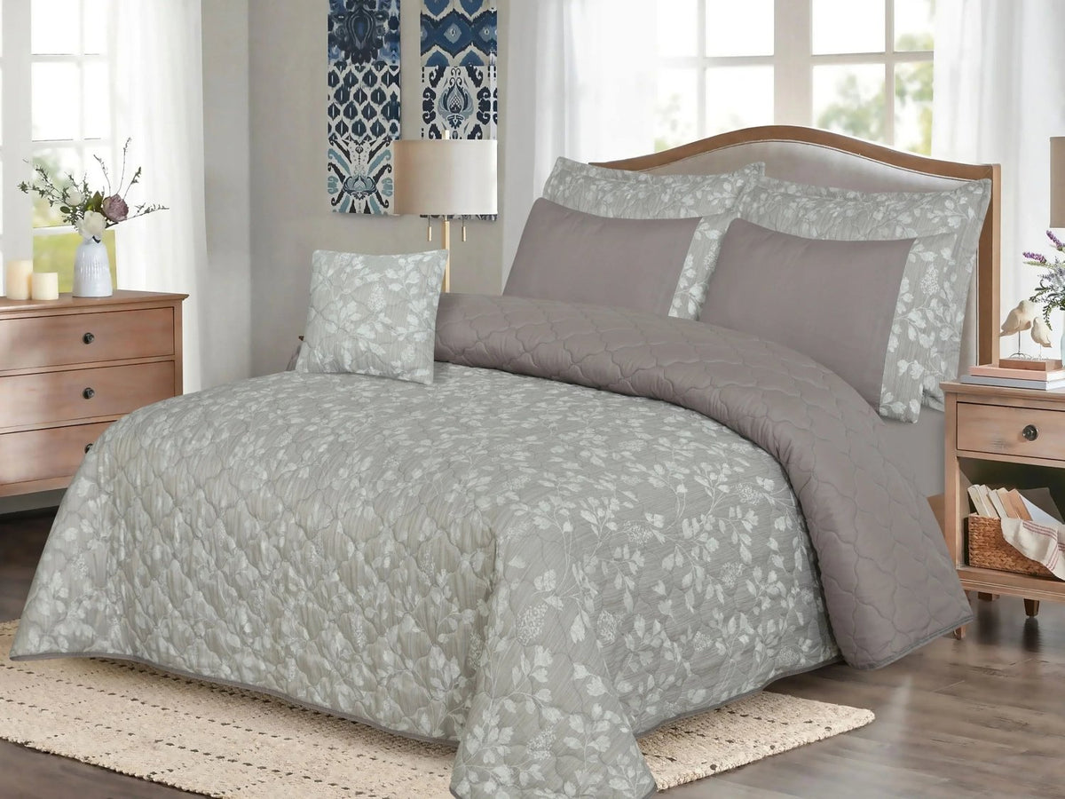 Spring 7 Pcs Quilted Bedspread Set SP-508