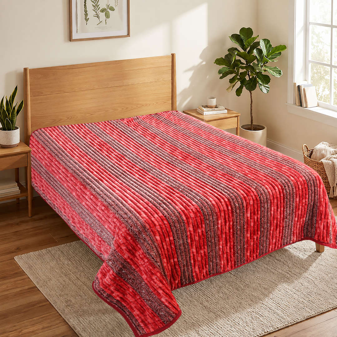 Berry Berry Flannel 1 Ply Blanket BB-801