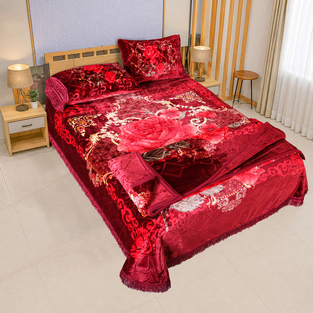 Florida 4 Pcs Blanket Set