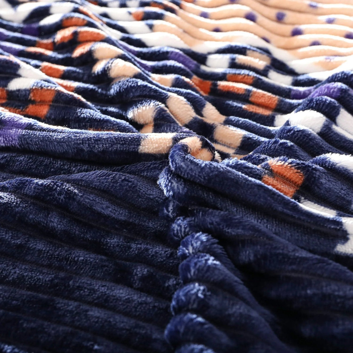Blueberry Flannel Summer Light Blanket King size BF-208