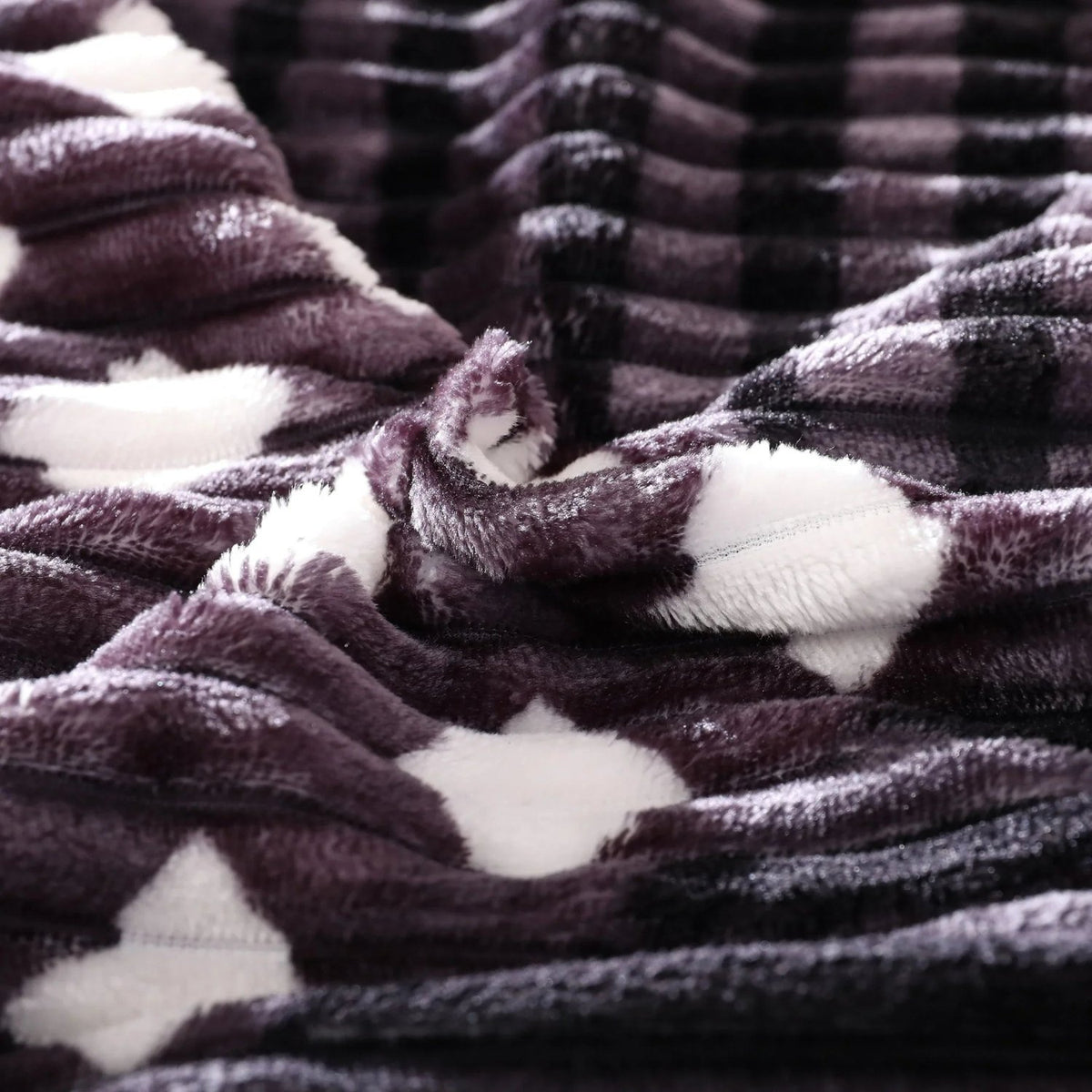 Blueberry Flannel Summer Light Blanket King size BF-210
