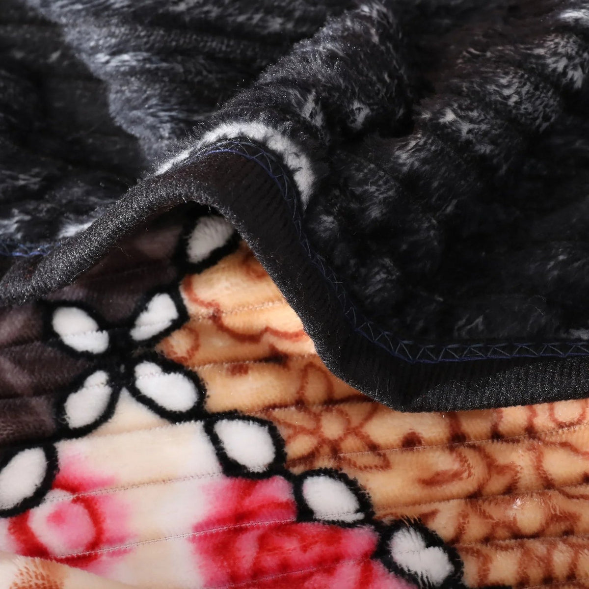 Blueberry Flannel Summer Light Blanket King size BF-205