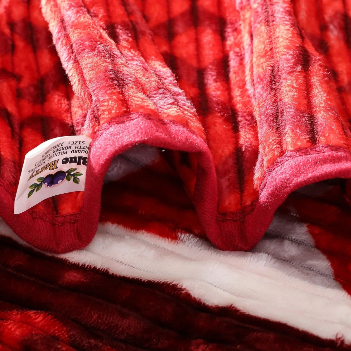 Blueberry Flannel Summer Light Blanket King size BF-206