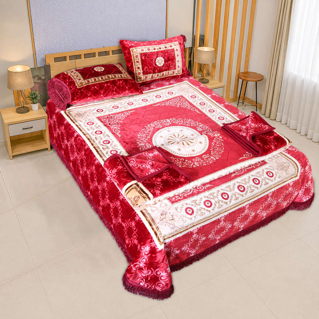 Florida 4 Pcs Blanket Set