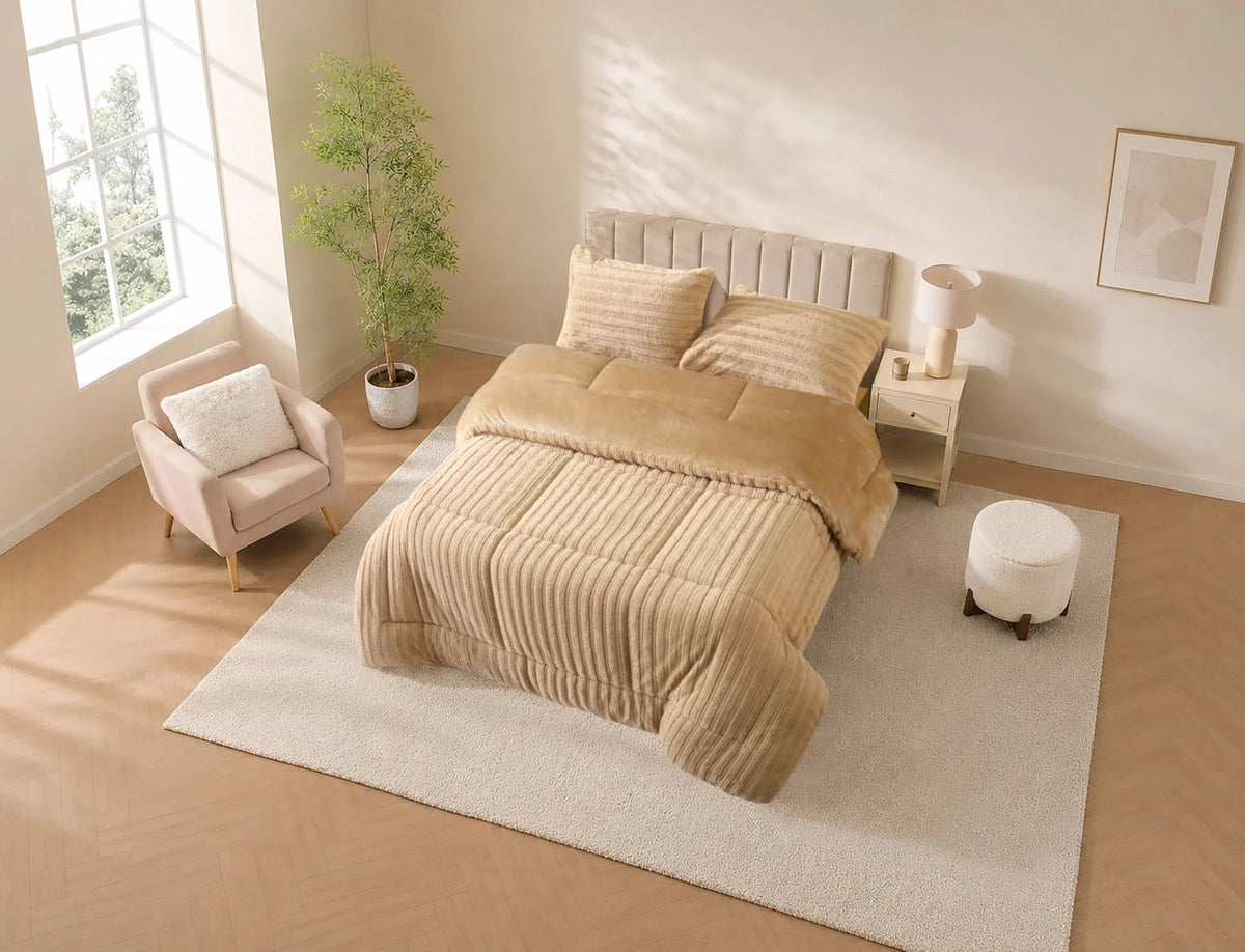 FURVISTA COMFORTER 4PCS SET