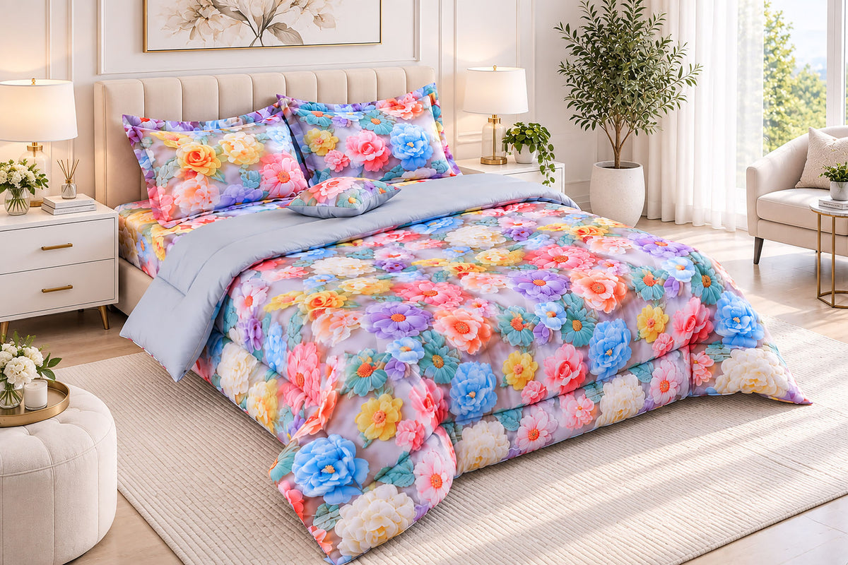 Mellow 5 Pcs Comforter set