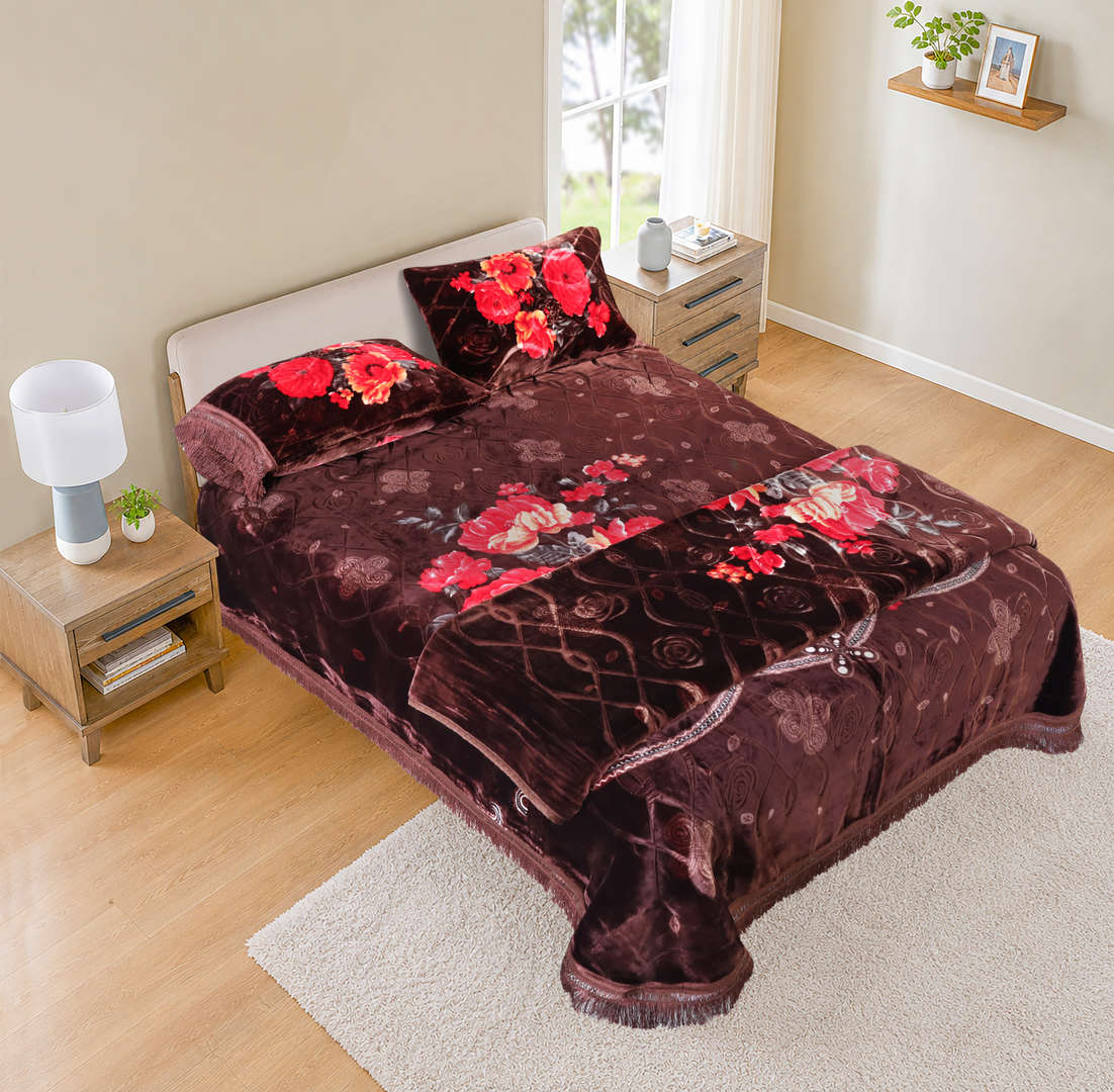 Elite Cloudy Embossed 4 pcs set