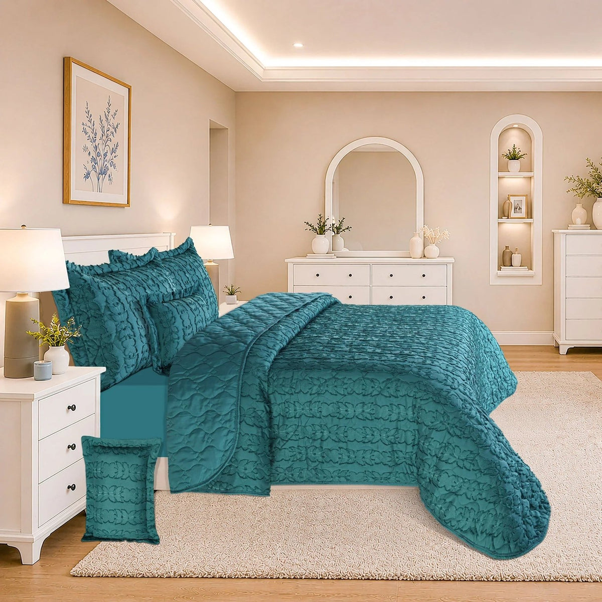 Sublime Collection – 6 Pcs Bedspread Set
