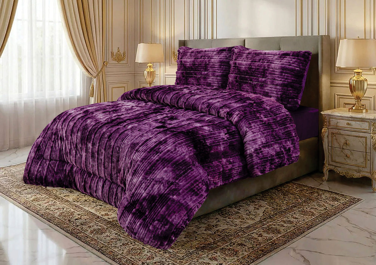 Tie and Dye 4 Pcs Comforter Set